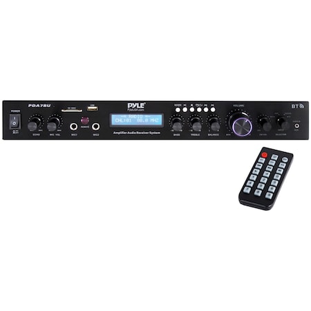 Pyle Home Theater Audio Receiver Sound System with Bluetooth PDA7BU